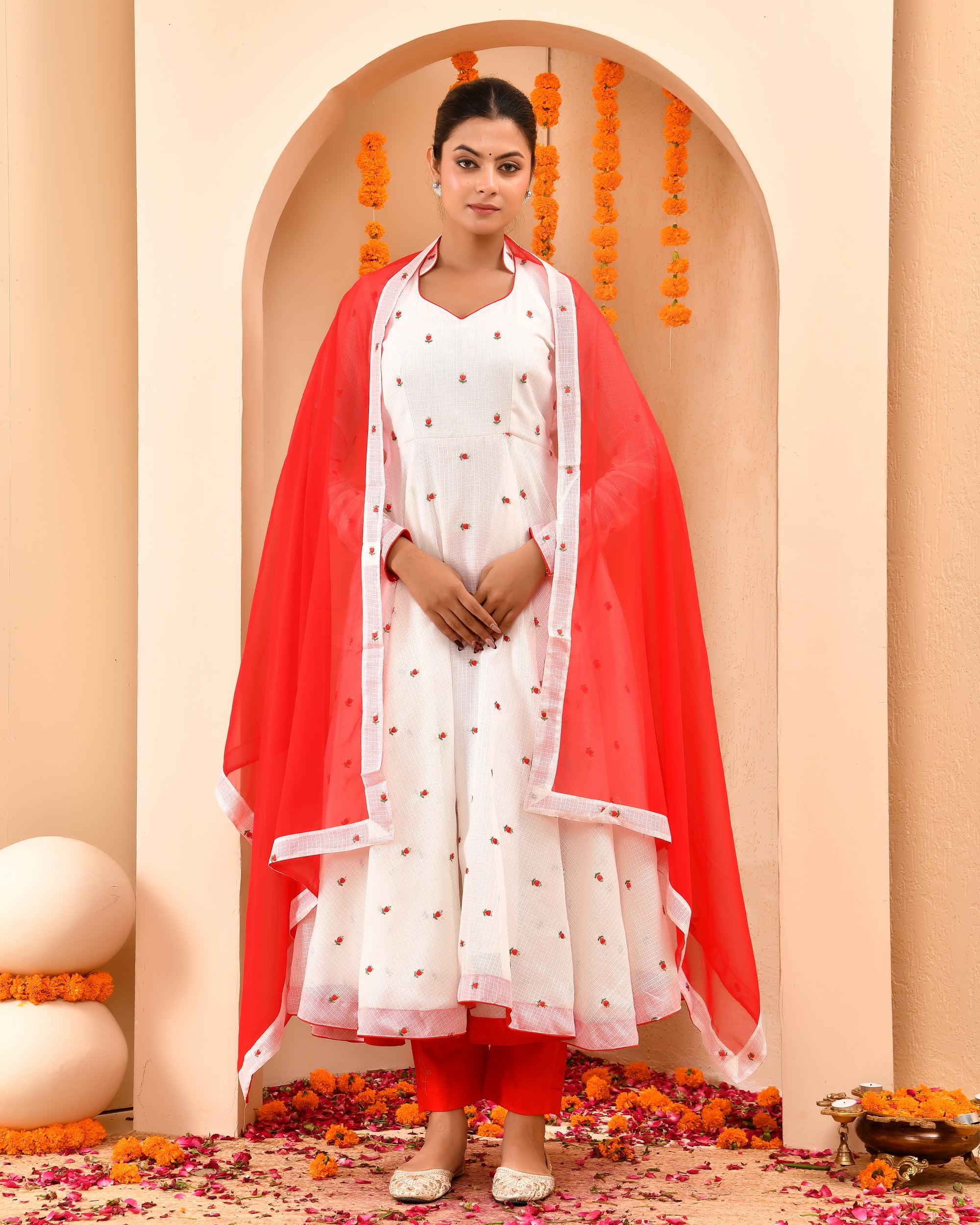 Radhika Anarkali doriya suit set