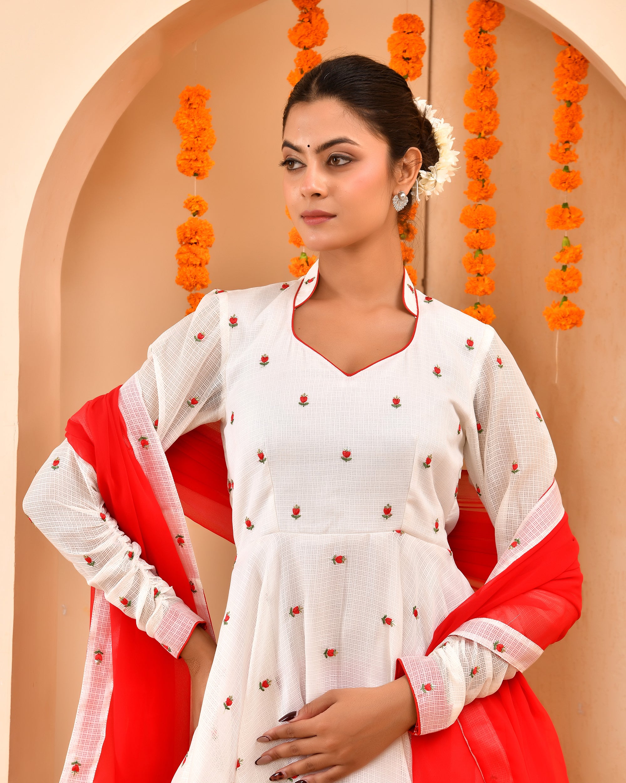 Radhika Anarkali doriya suit set
